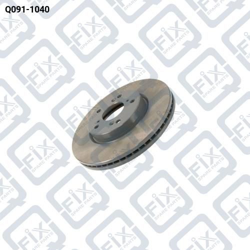 ДИСК ТОРМОЗНОЙ ПЕРЕДНИЙ Q091-1040