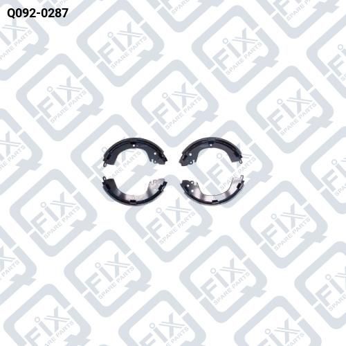 Колодки гальмівні барабанні Q092-0287