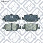 Колодки гальмівні дискові (задні) Q093-0018