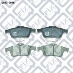 Колодки гальмівні дискові (задні) Q093-0038