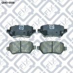 Колодки гальмівні дискові задні Q093-0500