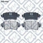 Колодки гальмівні дискові (задні) Q093-0502