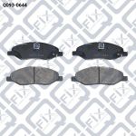 Колодки гальмівні Q093-0644