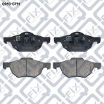 Колодки гальмівні Q093-0791