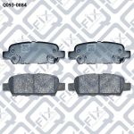 Колодки гальмівні дискові (задні) Q093-0884