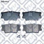 Колодки гальмівні дискові (задні) Q093-0912