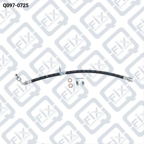 ШЛАНГ ТОРМОЗНОЙ ПЕРЕДНИЙ ПРАВЫЙ Q097-0725