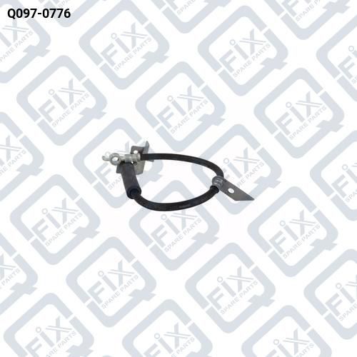 ШЛАНГ ТОРМОЗНОЙ ПЕРЕДНИЙ ПРАВЫЙ Q097-0776