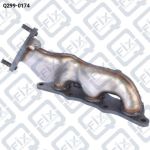 КОЛЛЕКТОР ВЫПУСКНОЙ ПРАВЫЙ Q299-0174