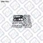 КОМПЛЕКТ ПРОКЛАДОК ДВИГАТЕЛЯ Q300-1319