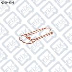 ПРОКЛАДКА ВПУСКНОГО КОЛЛЕКТОРА Q300-1395