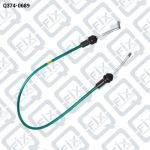 ТРОС РУЧКИ ПЕРЕДН ДВЕРИ L (зеленый) Q374-0689