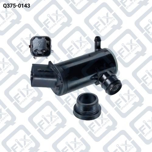 МОТОР ОМЫВАТЕЛЯ СТЕКЛА Q375-0143