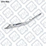 МОЛДИНГ БАМПЕРА ПРАВЫЙ (ХРОМ) Q376-0826